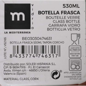 Bottiglia di Vetro La Mediterránea 530 ml (16 Unità)