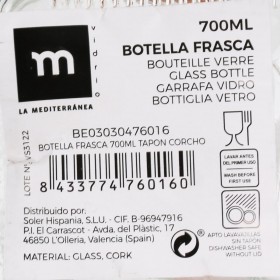 Bottiglia di Vetro La Mediterránea 700 ml (12 Unità)