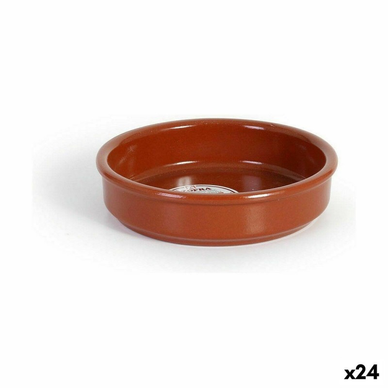 Teglia Azofra Argilla cotta Ø 14 x 14 x 3,3 cm (24 Unità)