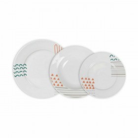 Set di Stoviglie La Mediterránea Veronique Rotonda 12 Pezzi (2 Unità)