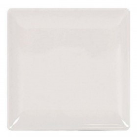 Piatto da pranzo La Mediterránea Elite Gres Avorio 21 x 21 x 2 cm (21 cm)
