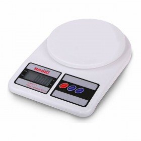bilancia da cucina Basic Home Digitale LCD 7 kg Bianco (23 x 16 x 3,6 cm)
