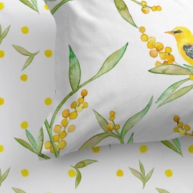 Lenzuolo con angoli HappyFriday Corniglia Multicolore 105 x 200 x 32 cm