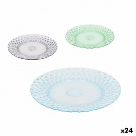 Piatto da pranzo La Mediterránea Plastica 19 x 19 x 2 cm (24 Unità)