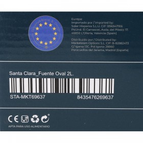 Pirofila da Forno Santa Clara Silicone Vetro Borosilicato Ovale 30 x 21 x 6,5 cm (2 Unità)