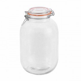 Vaso La Mediterránea Ermetico Vetro 4,2 L (4 Unità)