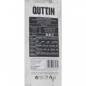 Coltello per Sbucciare Quttin S2208044 12,5 cm 1,8 mm