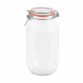Vaso La Mediterránea Ermetico Vetro 2 L (6 Unità)
