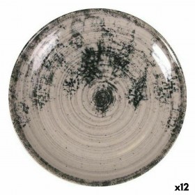 Piatto per Dolce La Mediterránea Aspe Grigio Ø 19,8 x 2,7 cm (12 Unità)