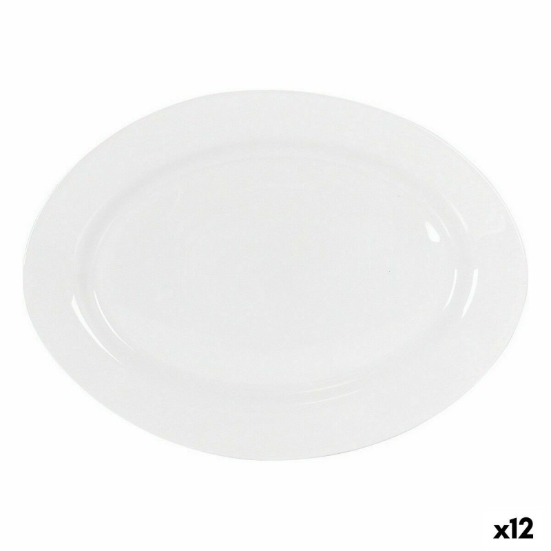 Teglia da Cucina La Mediterránea Temara Ovale 35,5 x 25 cm (12 Unità)