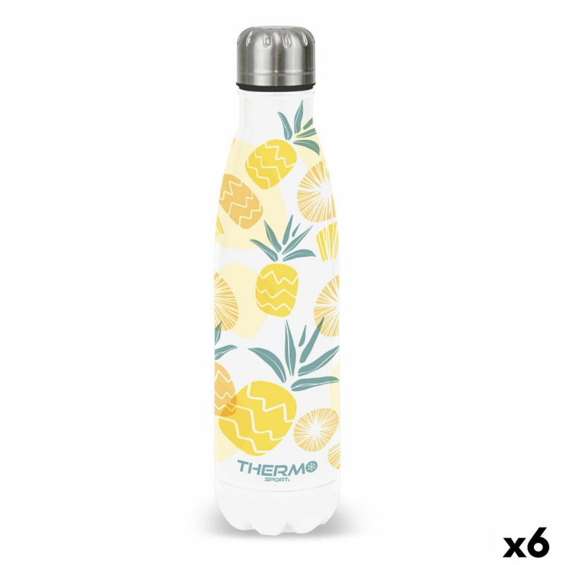 Bottiglia Térmica ThermoSport Ananas 500 ml (6 Unità)
