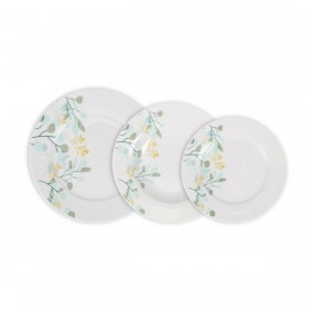 Set di Stoviglie La Mediterránea Rivoli Rotonda 18 Pezzi (2 Unità)