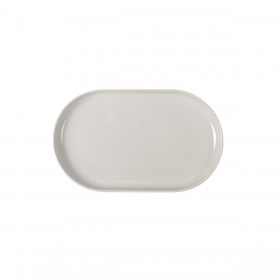 Vassoio per aperitivi La Mediterránea Ivory Ovale 25 x 15 x 2,2 cm (18 Unità)
