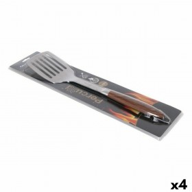 Spatola Percutti Legno percutti Barbecue 53 x 13 x 3 cm (4 Unità)