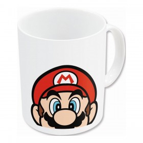 Tazza di Ceramica Super Mario Bianco 325 ml Per bambini Ceramica