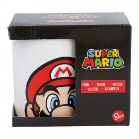 Tazza di Ceramica Super Mario Bianco 325 ml Per bambini Ceramica