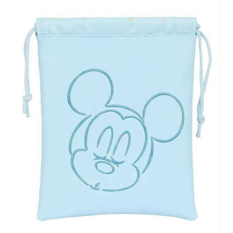 Cestino per la Merenda Mickey Mouse Baby Azzurro Chiaro Poliuretano 20 x 25 cm