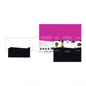 Tappo Antigoccia per Bottiglia Koala Koala_6606NN01 (4 pcs) Plastica 4 Pezzi 7,5 x 4,5 x 13 cm