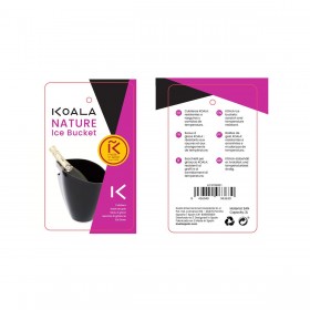 Secchiello per il ghiaccio Koala Koala_6197NN01 Plastica 11 x 11 x 25 cm