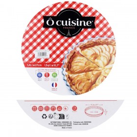 Stampo per Torte Ô Cuisine 803 Trasparente Vetro 28 x 28 x 4 cm