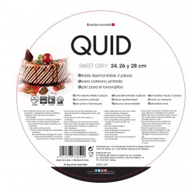 Stampo Removibile Quid Sweet Grey (3 pcs)
