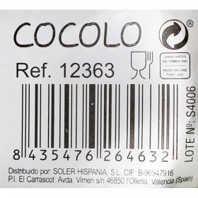 Tazza Mug La Mediterránea Cocolo 425 ml (24 Unità)
