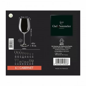 Calice per vino Ballon Cabernet 6 Unità (35 cl)