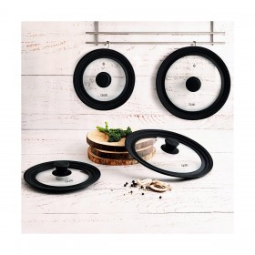 Tappi Quid Ebano Nero Vetro Ø 28 cm ( Ø 28 cm)