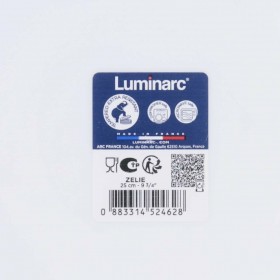 Piatto da Dolce Luminarc Harena Bianco Vetro (Ø 19 cm)