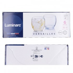 Set di Bicchierini da Chicchetto Luminarc Vetro (3,4 cl) (6 uds)