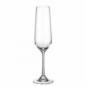 Set di Bicchieri Bohemia Crystal Sira champagne 200 ml 6 Unità 4 Unità