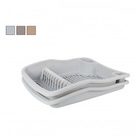 Scolapiatti da Lavandino Dem Bloom Plastica 48 x 40 x 11,5 cm (7 Unità)