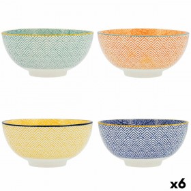 Ciotola Quid Pippa Ceramica (15 x 15 x 7,3 cm) (Pack 6x)