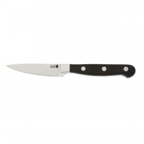 Coltello Spelucchino Quid Professional Inox Chef Black Nero Metallo 9 cm (Pack 10x)