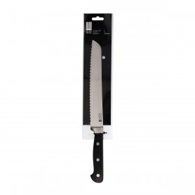 Coltello per il Pane Quid Professional Inox Chef Black Metallo 20 cm (Pack 6x)