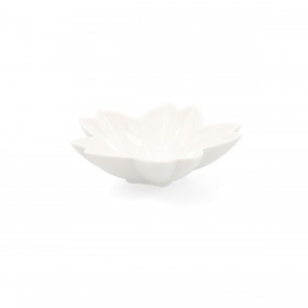 Vassoio per aperitivi Quid Select Bianco Ceramica Fiore (6 Unità) (Pack 6x)