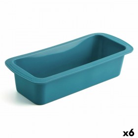 Stampo Removibile Quid Silik One Azzurro Plastica (27,5 x 12 cm) (Pack 6x)