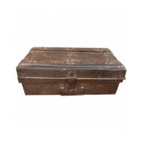 Valigia decorativa Alexandra House Living Marrone Ferro Stile artigianale 33 x 23 x 59 cm