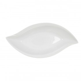 Teglia da Cucina Quid Gastro Ceramica Bianco (31 x 14,5 x 5,5 cm) (Pack 6x)