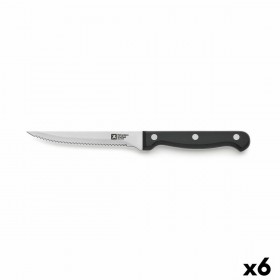 Coltello da Bistecca Richardson Sheffield Artisan Nero Metallo 11,5 cm (Pack 6x)