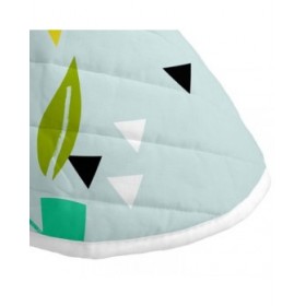 Trapunta HappyFriday Moshi Moshi Azzurro 180 x 260 cm Panda