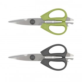 Forbicine Quid Veggy Metallo Multicolore Bachelite (21 cm) (Pack 12x)