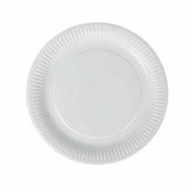 Set di piatti Algon Monouso Bianco Cartone 23 cm (36 Unità)