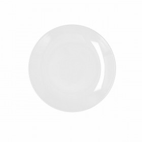 Piatto da pranzo Bidasoa Glacial Coupe Bianco Ceramica Ø 21 cm (6 Unità) (Pack 6x)
