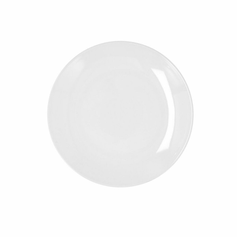 Piatto da pranzo Bidasoa Glacial Coupe Bianco Ceramica Ø 21 cm (6 Unità) (Pack 6x)