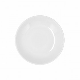 Piatto Fondo Bidasoa Glacial Coupe Ceramica Bianco (21 cm) (Pack 6x)