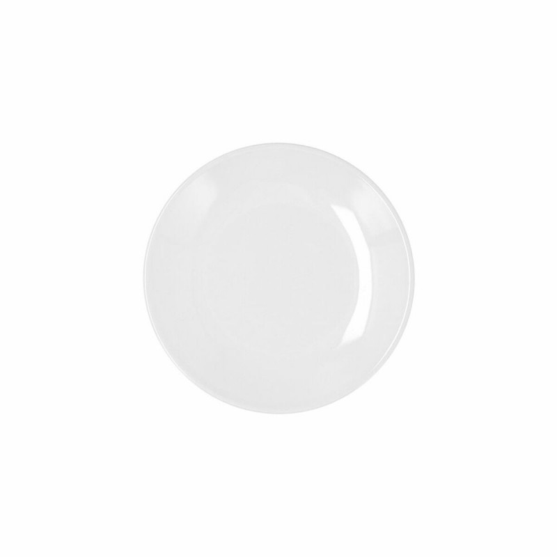Piatto Bidasoa Glacial Coupe Ceramica Bianco (16,5 cm) (Pack 12x)