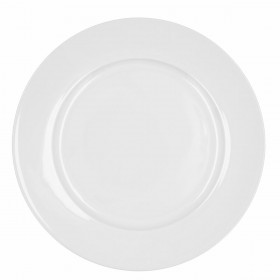 Piatto da pranzo Bidasoa Glacial Ala Ancha Bianco Ceramica Ø 30 cm (4 Unità) (Pack 4x)