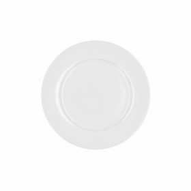 Piatto da Dolce Bidasoa Glacial Ala Ancha Ceramica Bianco 19 cm (12 Unità) (Pack 12x)