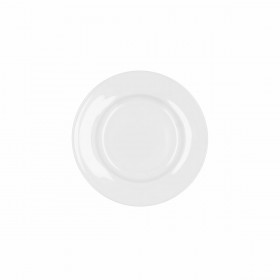 Piatto da pranzo Bidasoa Glacial Ala Ancha Bianco Ceramica Ø 16,5 cm 16,5 cm (12 Unità) (Pack 12x)